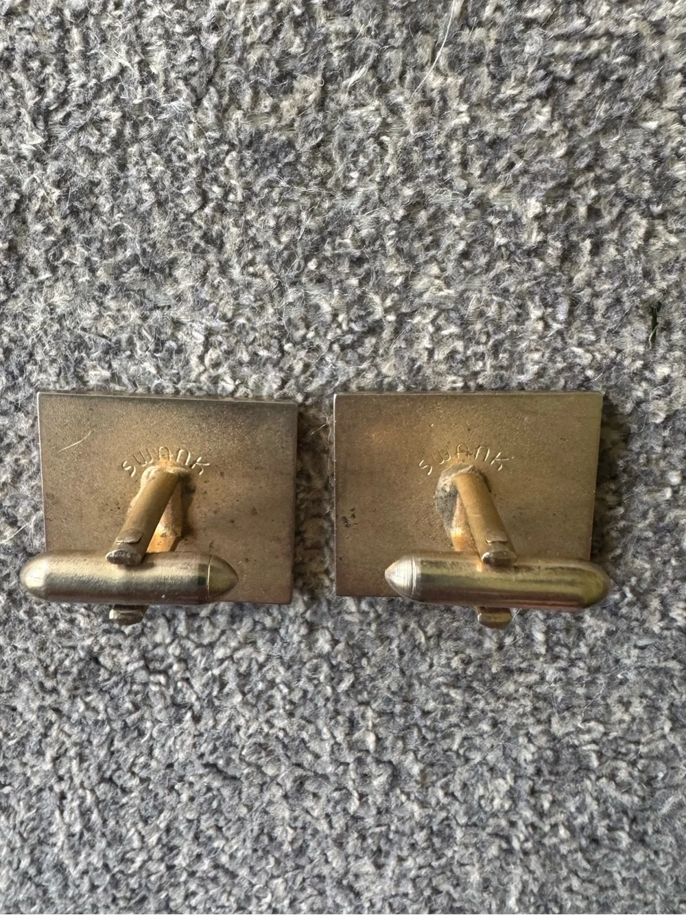 Vintage Swank Modernist Cufflinks